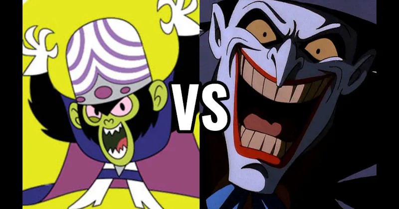 Joker (Batman: The Animated Series) vs. Mojo Jojo (The Powerpuff Girls)