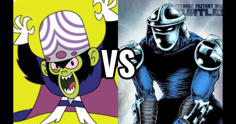 Mojo Jojo (The Powerpuff Girls) vs. Shredder (Teenage Mutant Ninja Turtles)