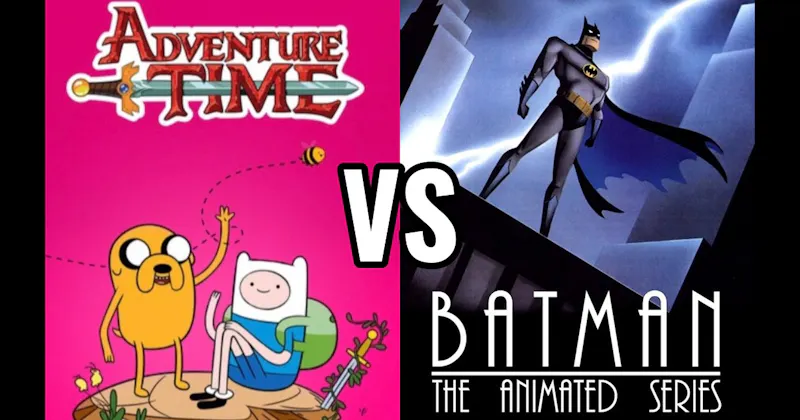 Adventure Time vs. Batman: The Animated Series