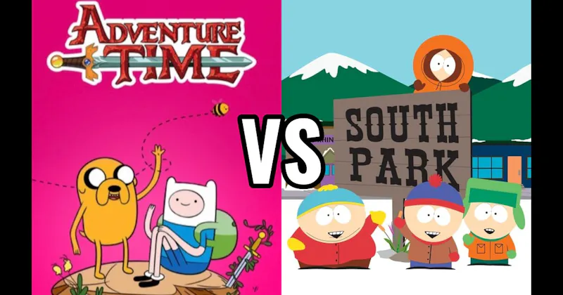 Adventure Time vs. South Park