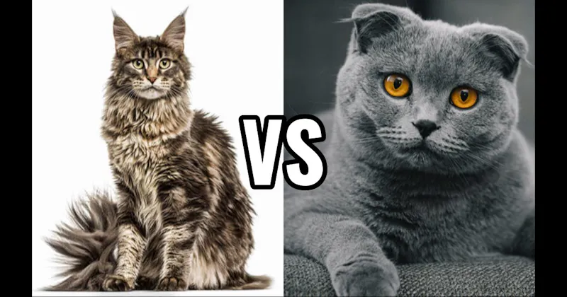 Maine Coon vs. Scottish Fold