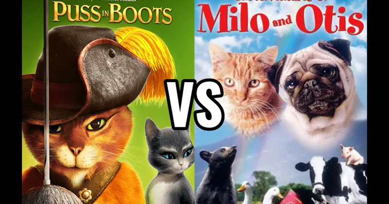 Adventures of Milo and Otis vs. Puss in Boots