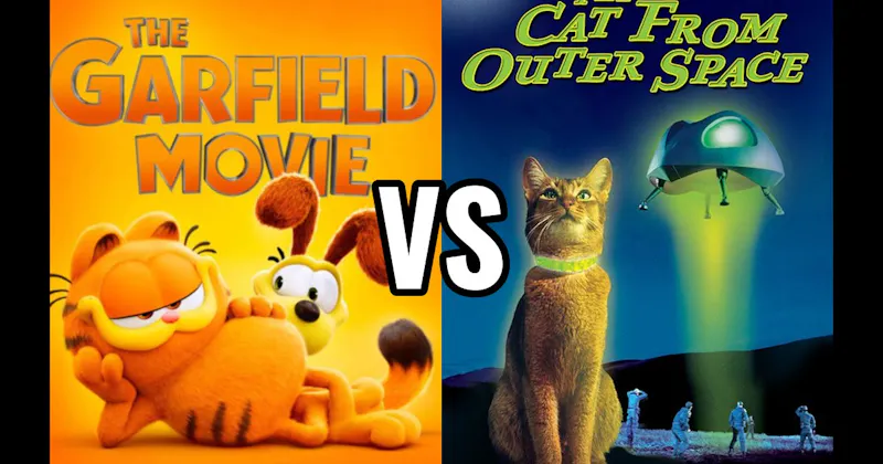 Cat from Outer Space vs. Garfield: The Movie