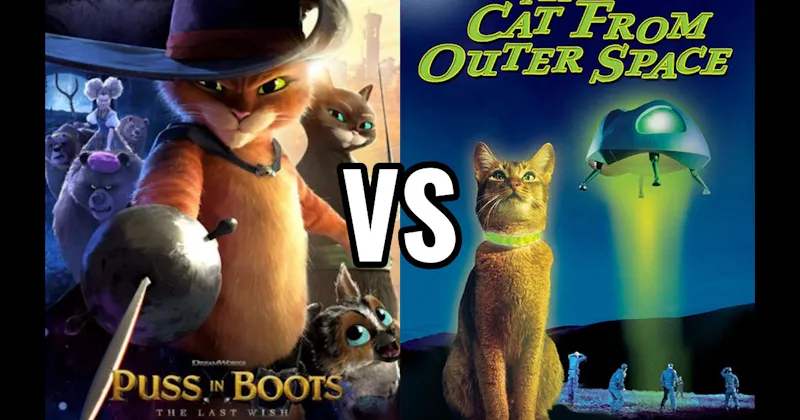 Cat from Outer Space vs. Puss in Boots: The Last Wish