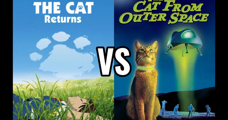 Cat from Outer Space vs. The Cat Returns