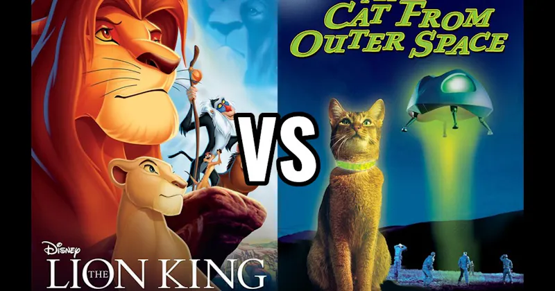 Cat from Outer Space vs. The Lion King