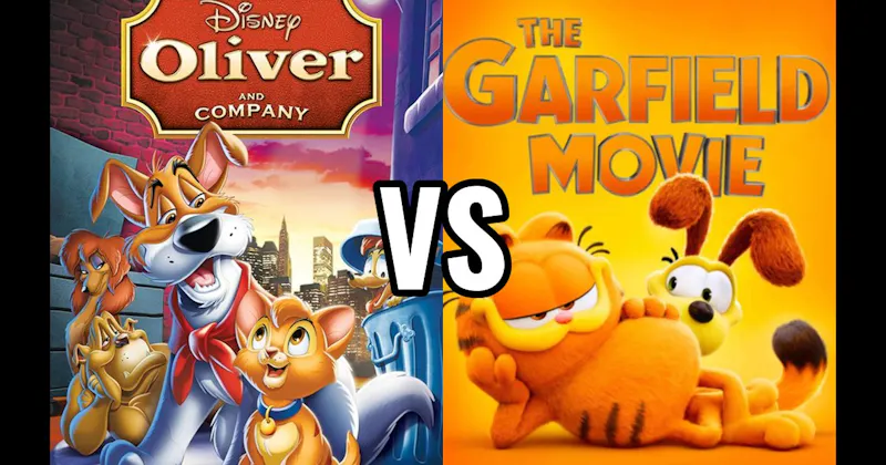 Garfield: The Movie vs. Oliver & Company