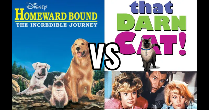 Homeward Bound: The Incredible Journey vs. That Darn Cat!
