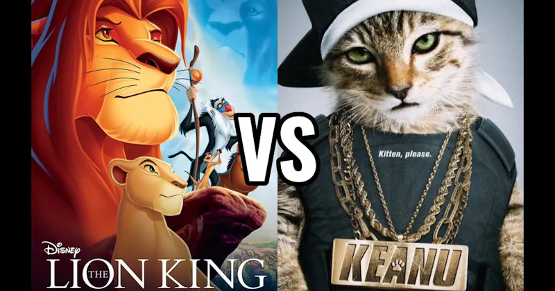 Keanu vs. The Lion King