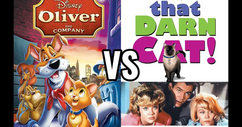 Oliver & Company vs. That Darn Cat!