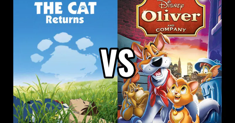 Oliver & Company vs. The Cat Returns