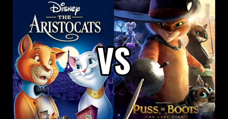 Puss in Boots: The Last Wish vs. The Aristocats