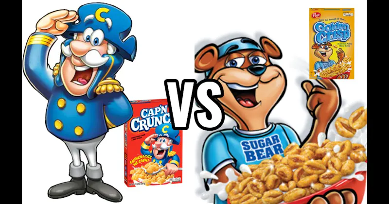 Cap'n Crunch vs. Sugar Bear