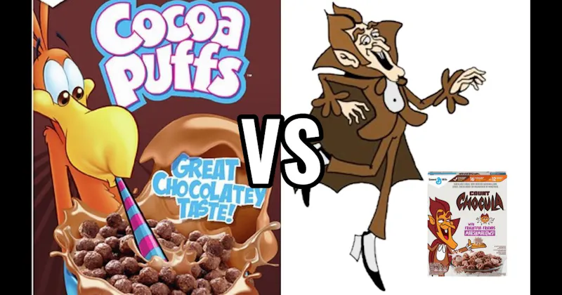 Count Chocula vs. Sonny the Cuckoo Bird
