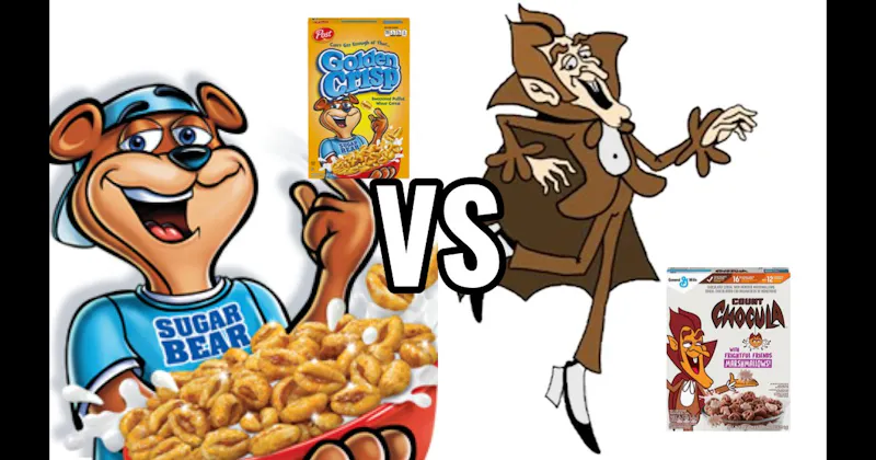 Count Chocula vs. Sugar Bear