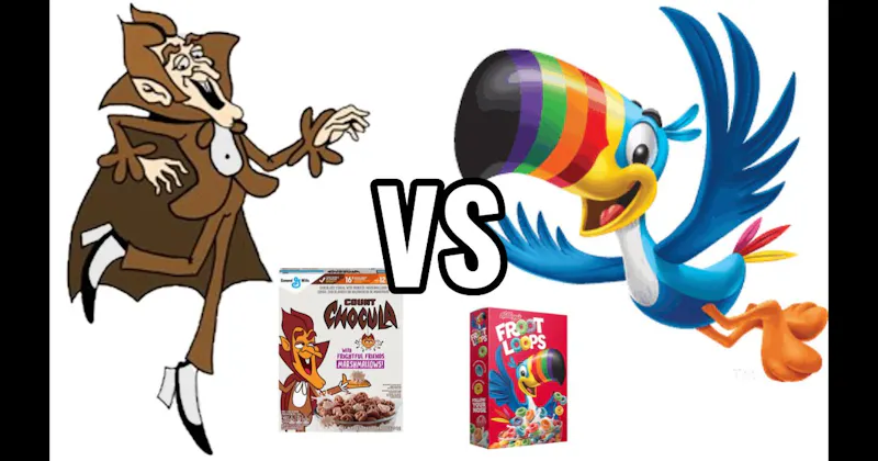 Count Chocula vs. Toucan Sam