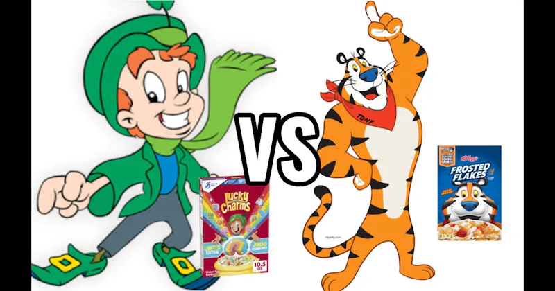 Lucky the Leprechaun vs. Tony the Tiger
