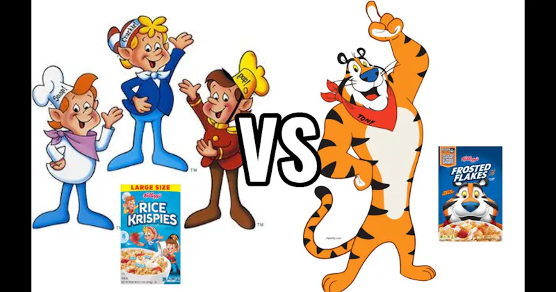Snap, Crackle, and Pop vs. Tony the Tiger