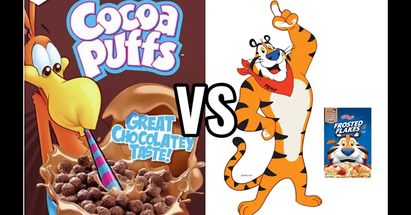 Sonny the Cuckoo Bird vs. Tony the Tiger