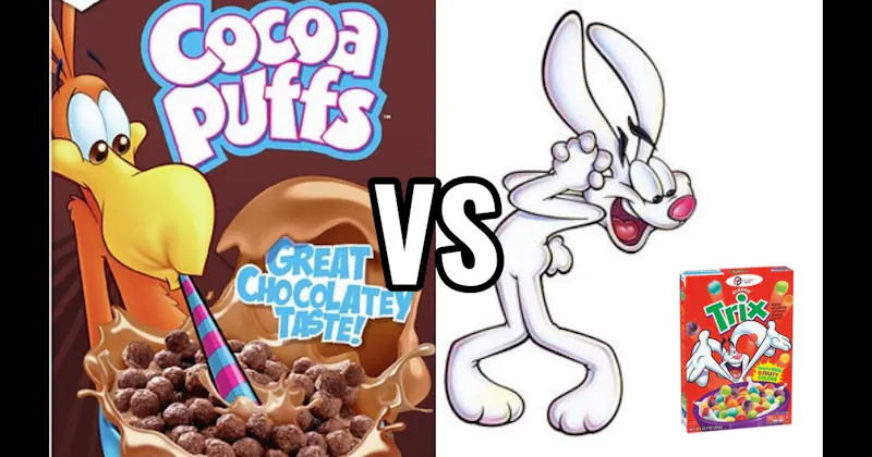 Sonny the Cuckoo Bird vs. Trix Rabbit