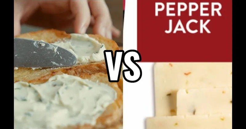 Cream Cheese vs. Pepper Jack Cheese
