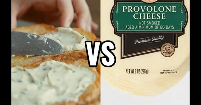 Cream Cheese vs. Provolone Cheese