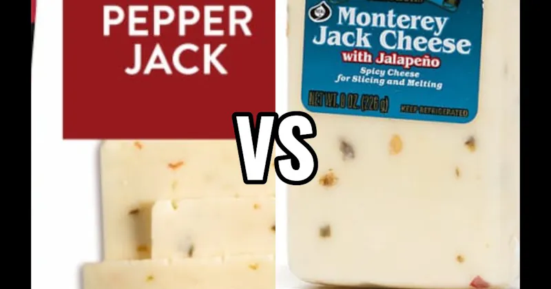 Monterey Jack Cheese vs. Pepper Jack Cheese