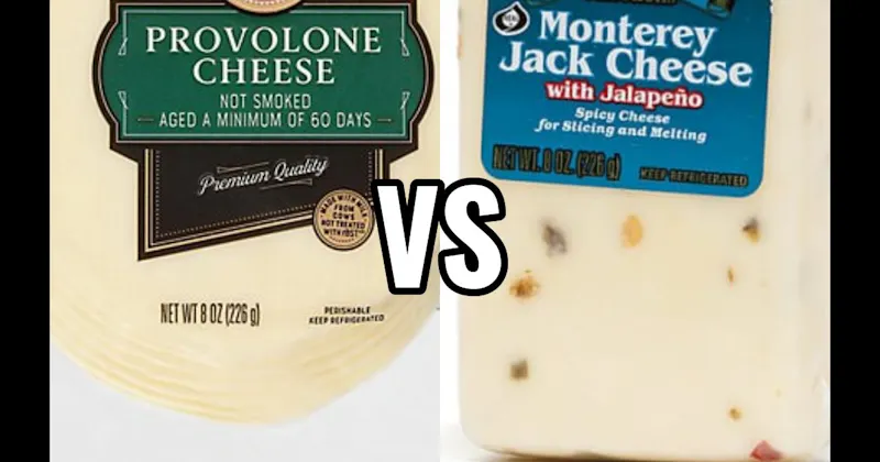 Monterey Jack Cheese vs. Provolone Cheese
