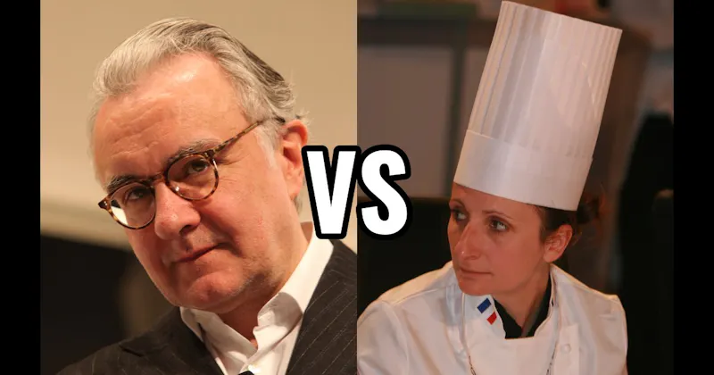 Alain Ducasse vs. Anne-Sophie Pic