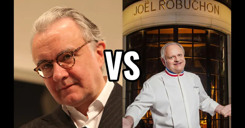 Alain Ducasse vs. Joël Robuchon