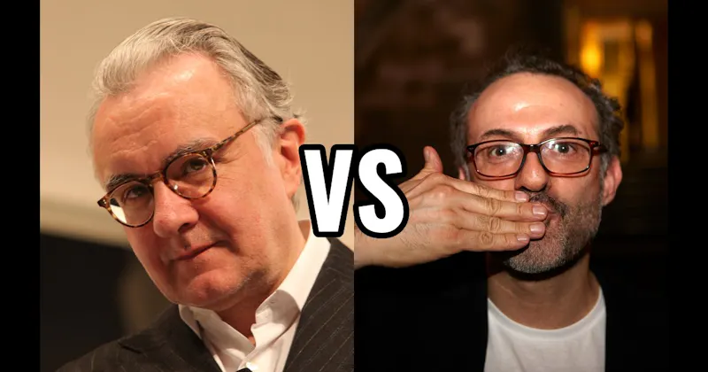 Alain Ducasse vs. Massimo Bottura
