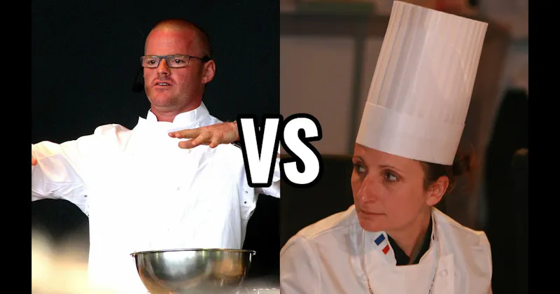 Anne-Sophie Pic vs. Heston Blumenthal