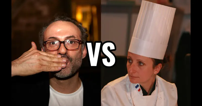 Anne-Sophie Pic vs. Massimo Bottura