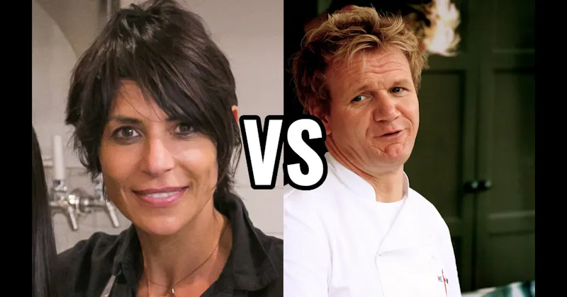 Dominique Crenn vs. Gordon Ramsay
