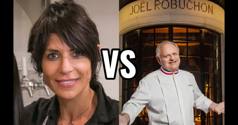 Dominique Crenn vs. Joël Robuchon