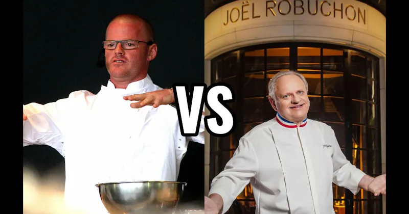 Heston Blumenthal vs. Joël Robuchon