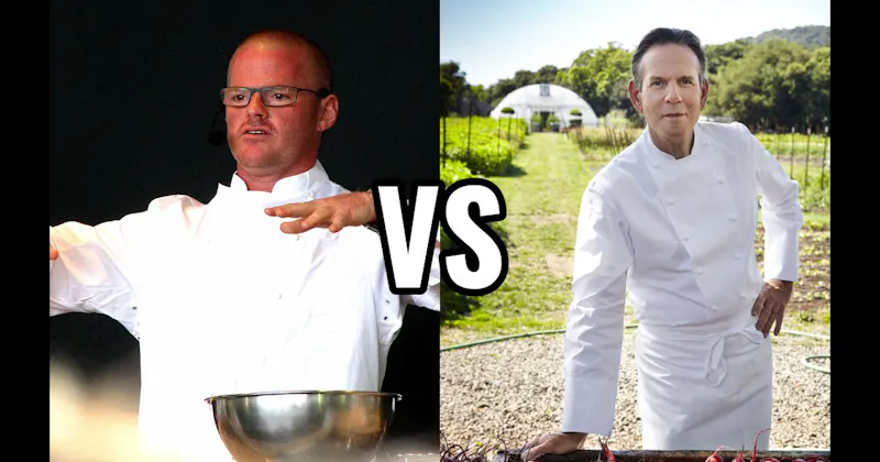 Heston Blumenthal vs. Thomas Keller