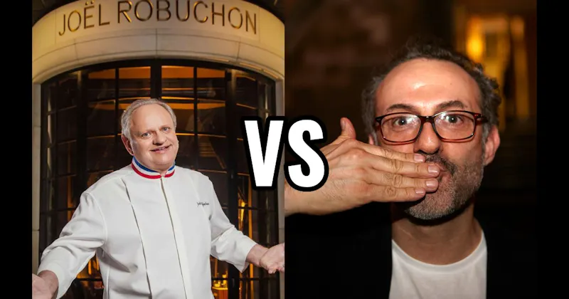 Joël Robuchon vs. Massimo Bottura