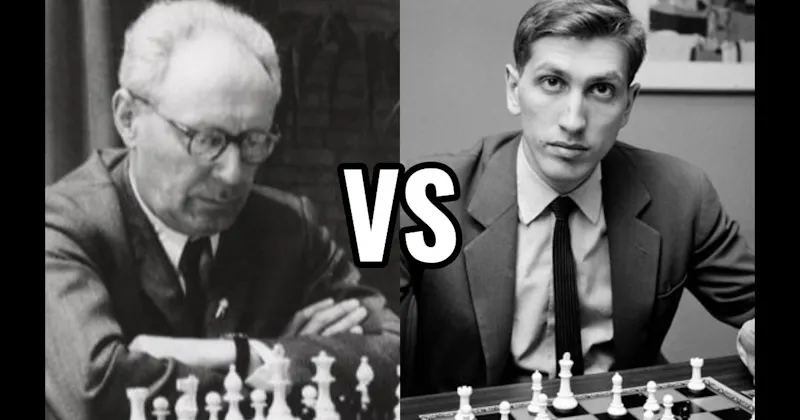 Bobby Fischer vs. Mikhail Botvinnik