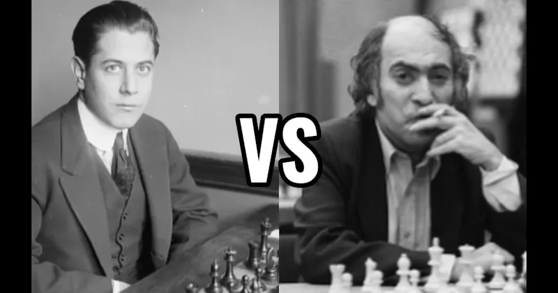 Jose Raul Capablanca vs. Mikhail  Tal