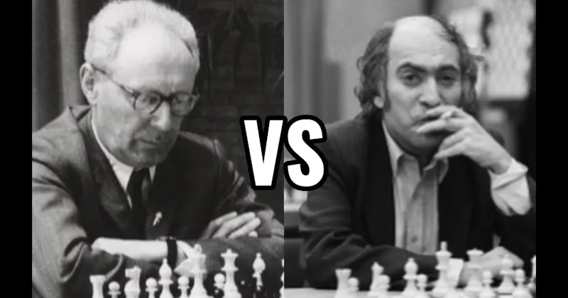 Mikhail  Tal vs. Mikhail Botvinnik
