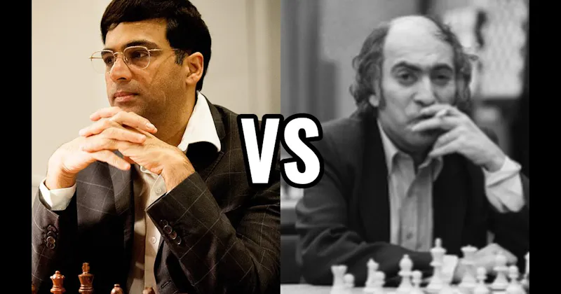 Mikhail  Tal vs. Viswanathan Anand