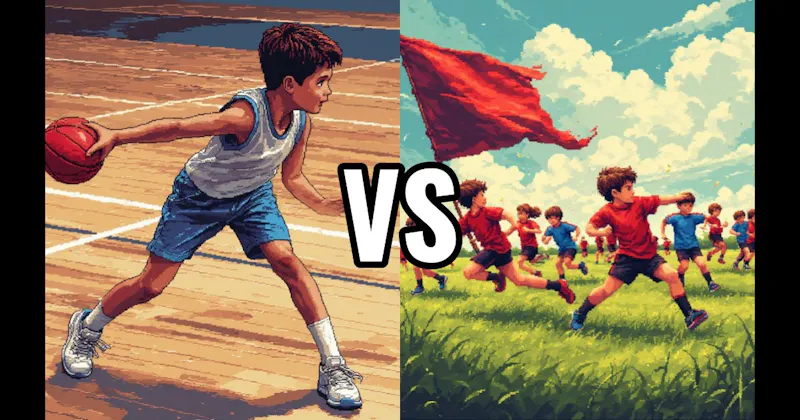 Capture the Flag vs. Dodgeball