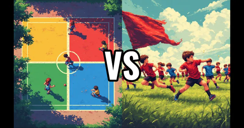 Capture the Flag vs. Four Square