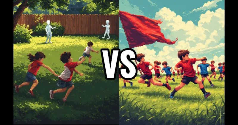 Capture the Flag vs. Freeze Tag