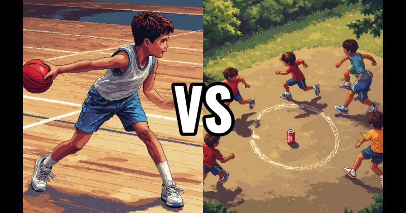 Dodgeball vs. Kick thte Can