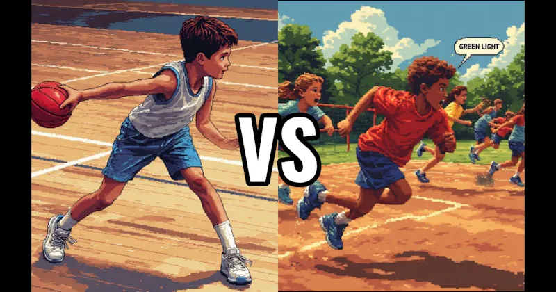 Dodgeball vs. Red Light, Green Light