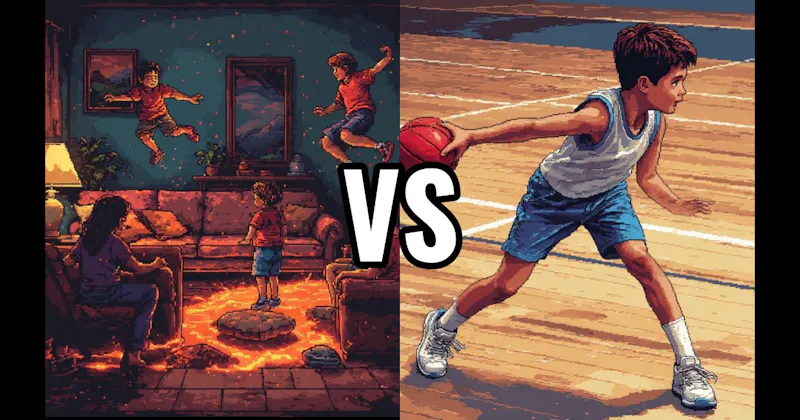 Dodgeball vs. The Floor is Lava
