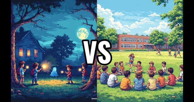 Duck, Duck, Goose vs. Ghost in the Graveyard