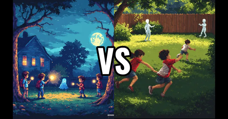 Freeze Tag vs. Ghost in the Graveyard